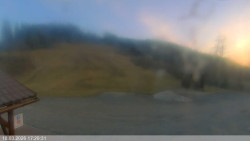 Dolní část sjezdovky