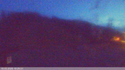 Dolní část sjezdovky