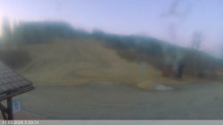 Dolní část sjezdovky