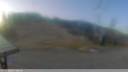 Dolní část sjezdovky