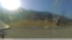 Dolní část sjezdovky