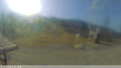 Dolní část sjezdovky