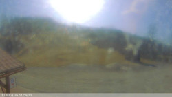 Dolní část sjezdovky