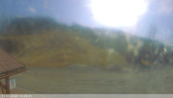 Dolní část sjezdovky