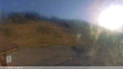 Dolní část sjezdovky