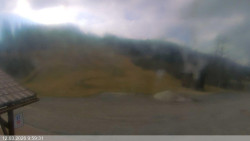 Dolní část sjezdovky