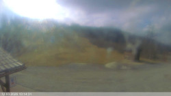 Dolní část sjezdovky