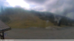 Dolní část sjezdovky