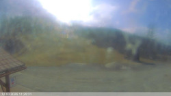 Dolní část sjezdovky