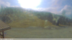 Dolní část sjezdovky