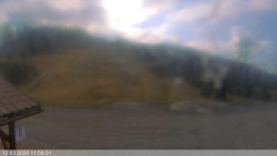 Dolní část sjezdovky