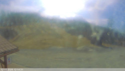 Dolní část sjezdovky