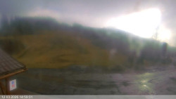 Dolní část sjezdovky