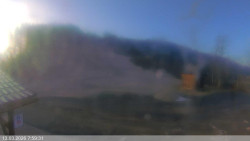 Dolní část sjezdovky