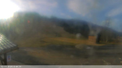 Dolní část sjezdovky