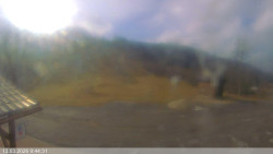 Dolní část sjezdovky