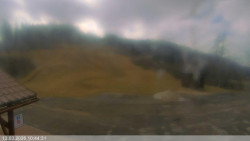 Dolní část sjezdovky