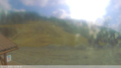 Dolní část sjezdovky