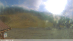 Dolní část sjezdovky