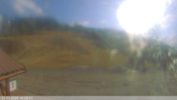 Dolní část sjezdovky