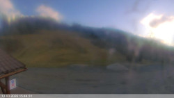 Dolní část sjezdovky