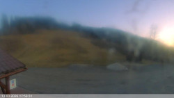 Dolní část sjezdovky