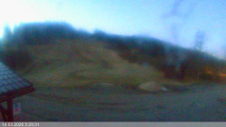 Dolní část sjezdovky