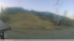 Dolní část sjezdovky