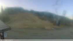 Dolní část sjezdovky