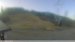 Dolní část sjezdovky