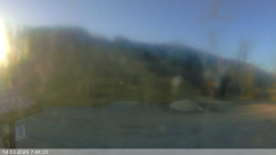 Dolní část sjezdovky