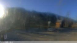 Dolní část sjezdovky