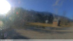 Dolní část sjezdovky