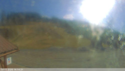 Dolní část sjezdovky