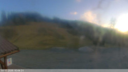 Dolní část sjezdovky