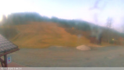 Dolní část sjezdovky