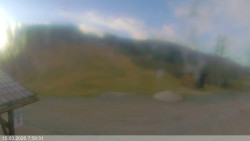 Dolní část sjezdovky