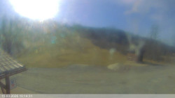 Dolní část sjezdovky