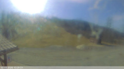 Dolní část sjezdovky