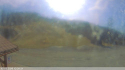 Dolní část sjezdovky