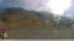 Dolní část sjezdovky