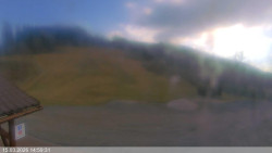 Dolní část sjezdovky