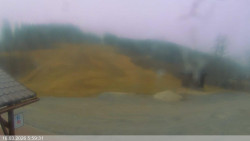 Dolní část sjezdovky