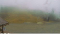 Dolní část sjezdovky