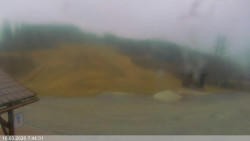 Dolní část sjezdovky