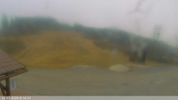 Dolní část sjezdovky