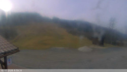 Dolní část sjezdovky