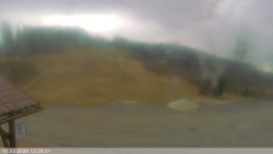 Dolní část sjezdovky