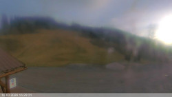 Dolní část sjezdovky