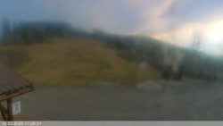 Dolní část sjezdovky